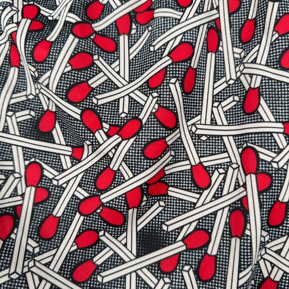 Burton Womens DryRide Base Layer Pant Legging Size S Red Black Matchstick Snow - Picture 5 of 12